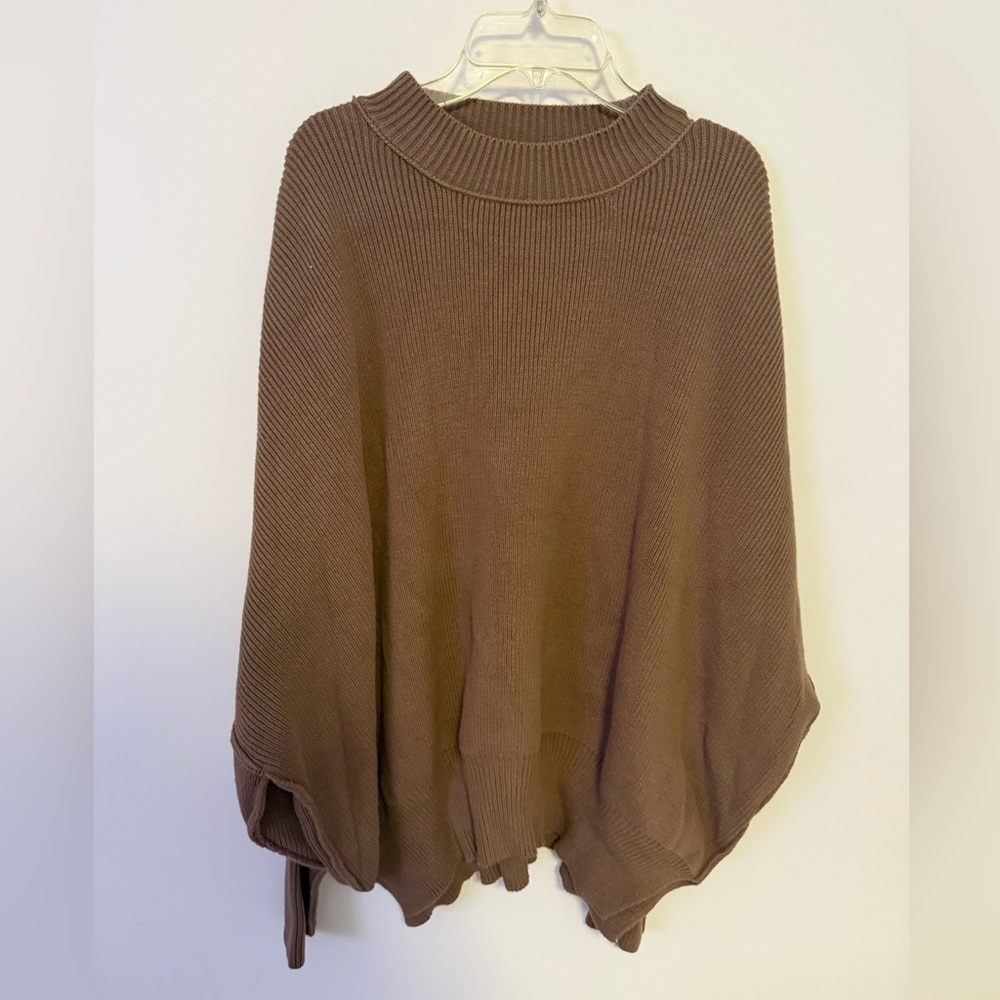 Impressions Taupe Knit Sweater